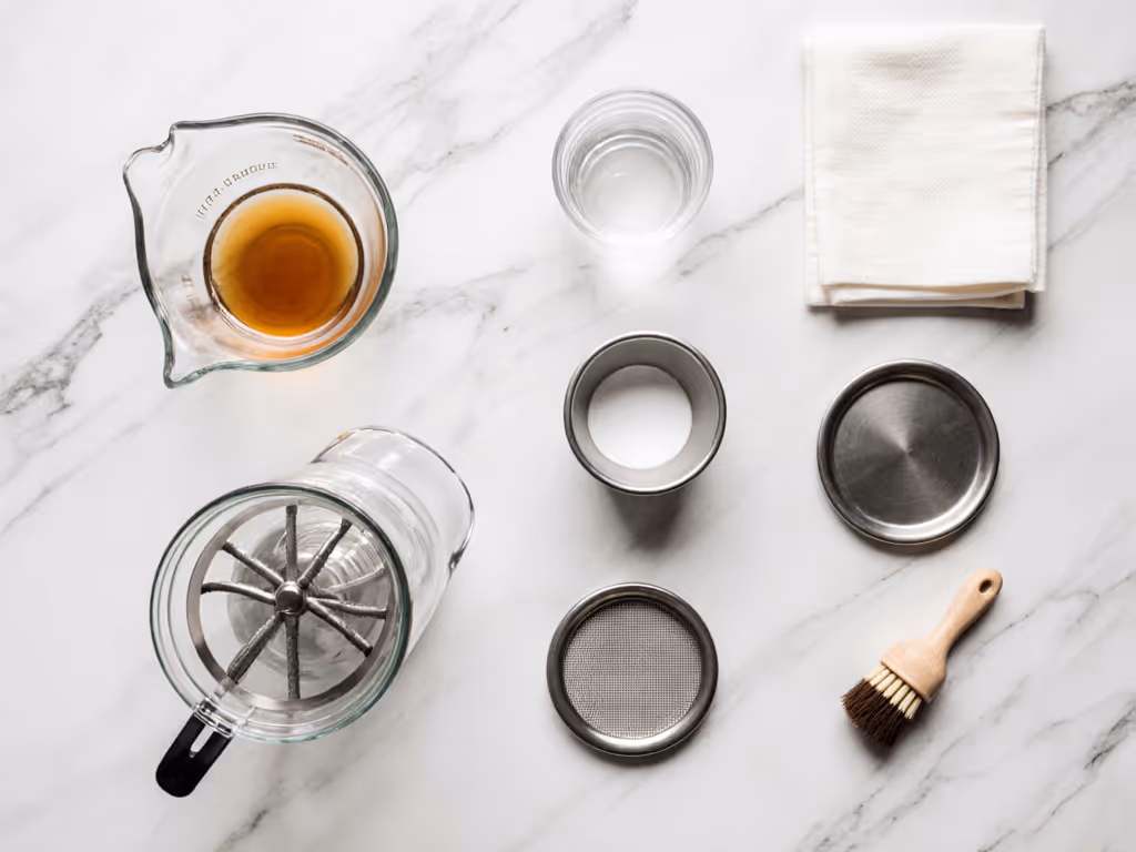 deep_cleaning_french_press_components