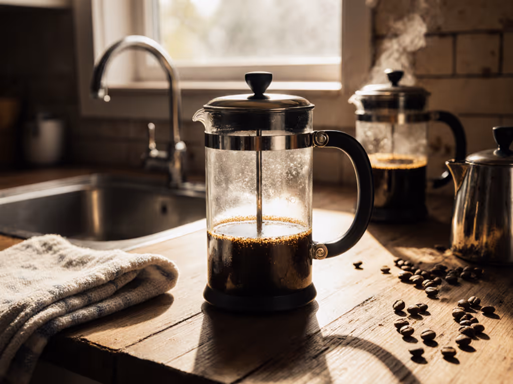 French Press Cleaning Guide: Stop Sludge & Rust