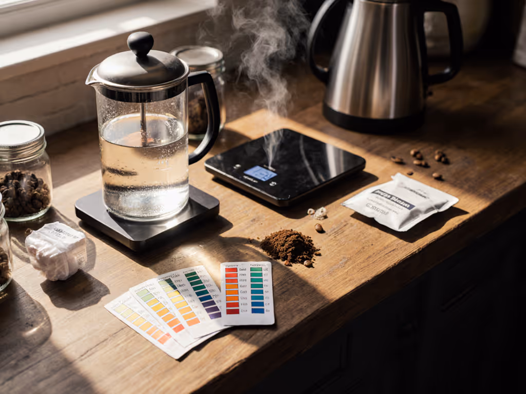 Fix French Press Bitterness: Water Mineral Balance Guide