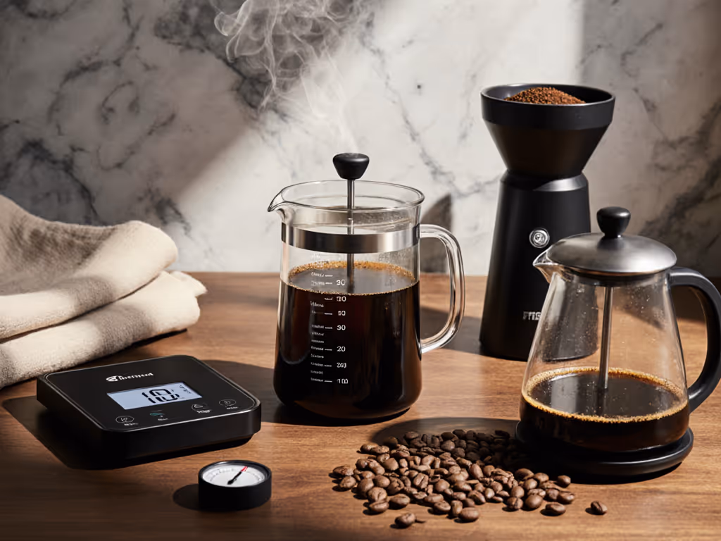 French Press Bundle: Consistent Coffee, Zero Guesswork