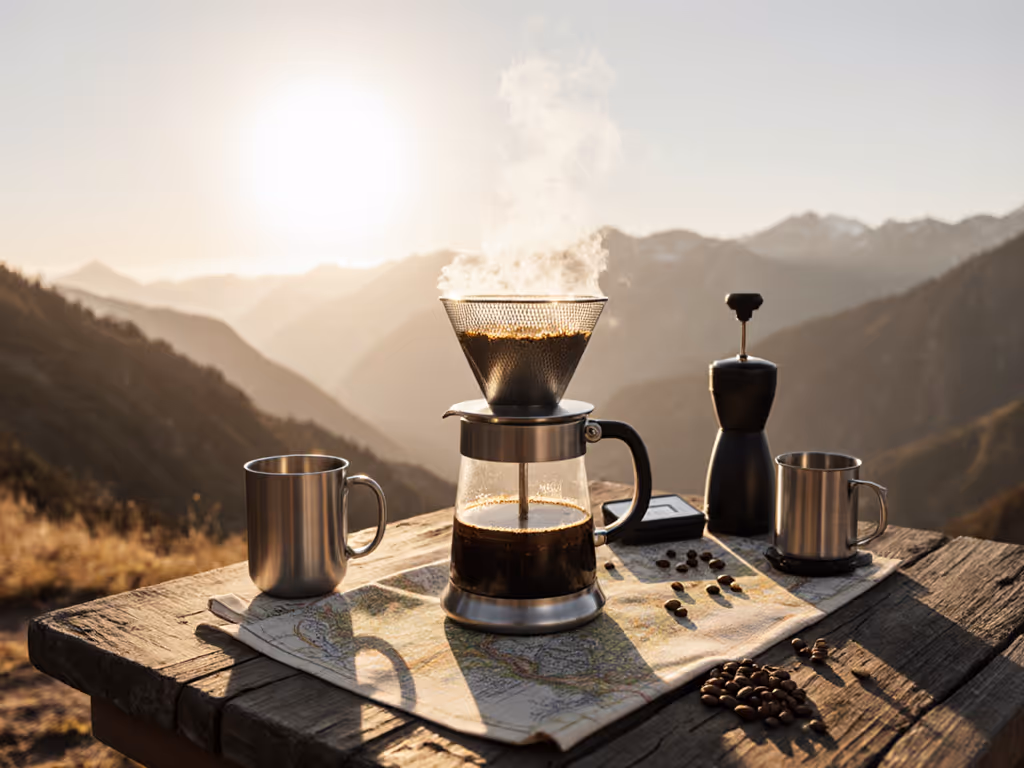 Top 5 French Press Travel Coffee Makers: Sludge-Free Hot Cups