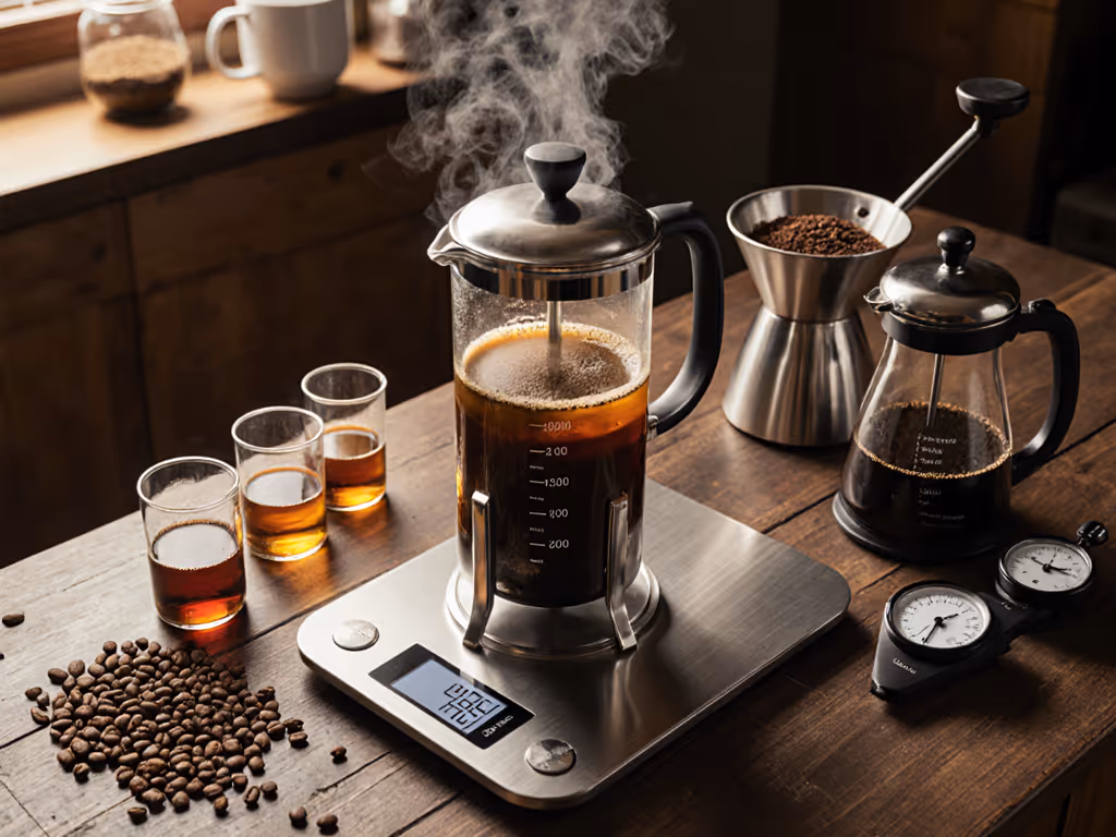 French Press Flavor Profiling Made Measurable