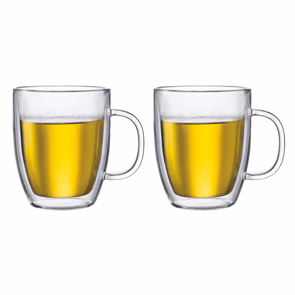 Bodum 15oz Bistro Double Wall Insulated Mug (Set of 2)